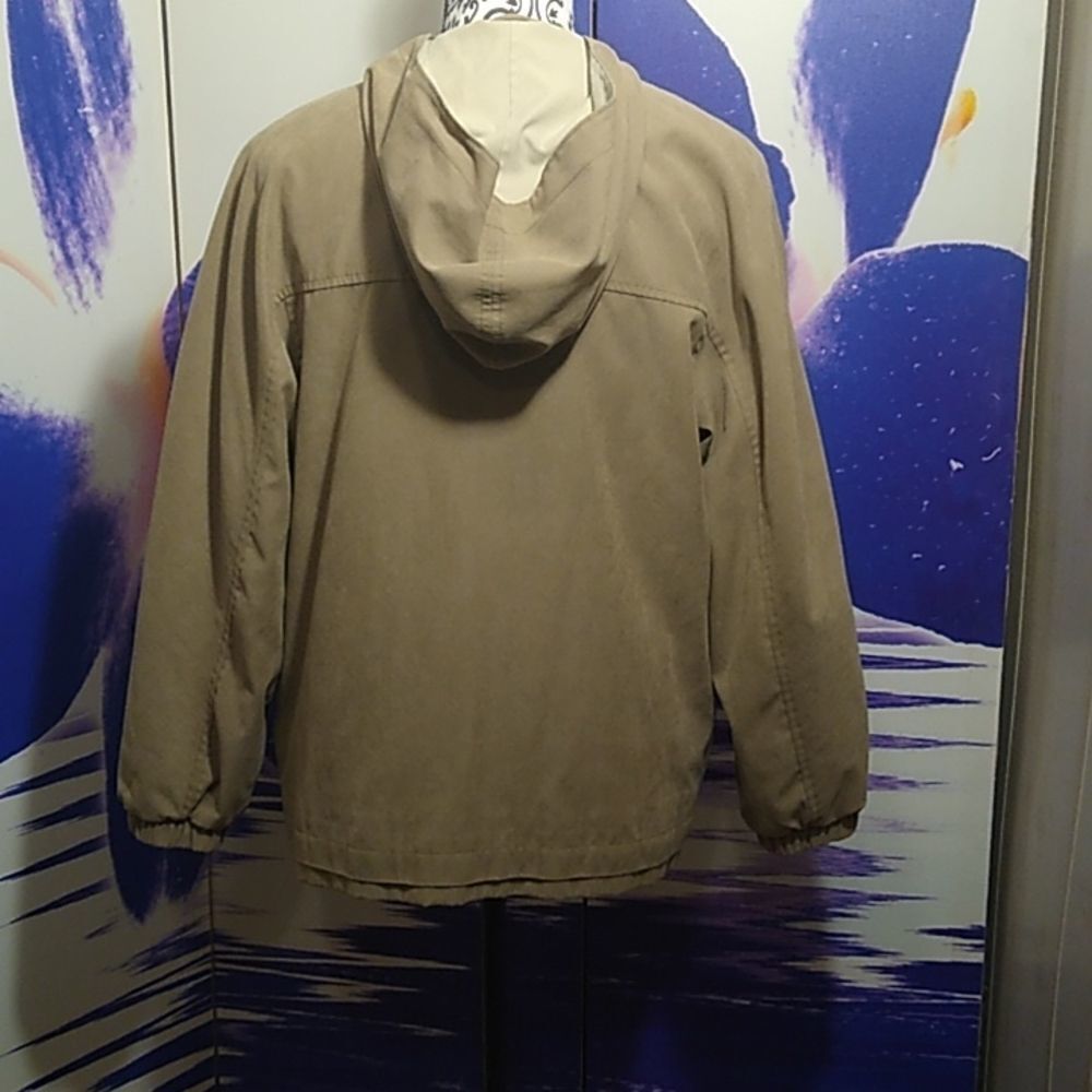 Mulberry Street Med Tan/Cream Jacket. Fully Lined. - Picture 3 of 8